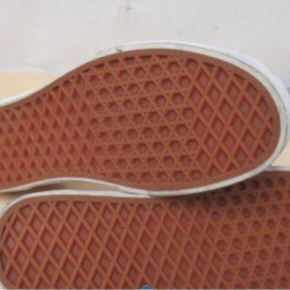 Vans Authentic Packing Tape Sneakers in White Red Black - Picture 6 of 6